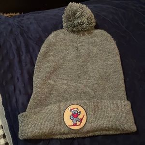 Beanie with Patch on it